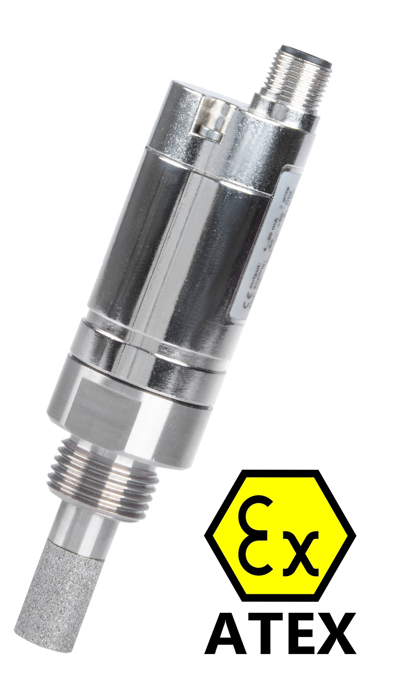 Sensor de ponto de orvalho FA 515 Ex com aprovação ATEX 