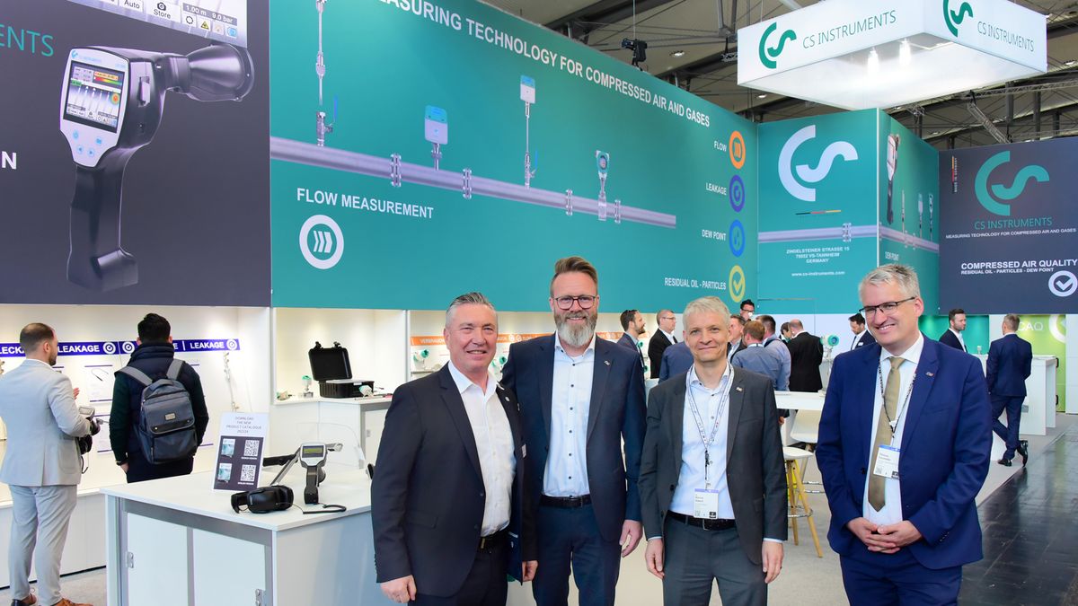 Спасибо за прекрасный HANNOVER MESSE 2023 | CS INSTRUMENTS