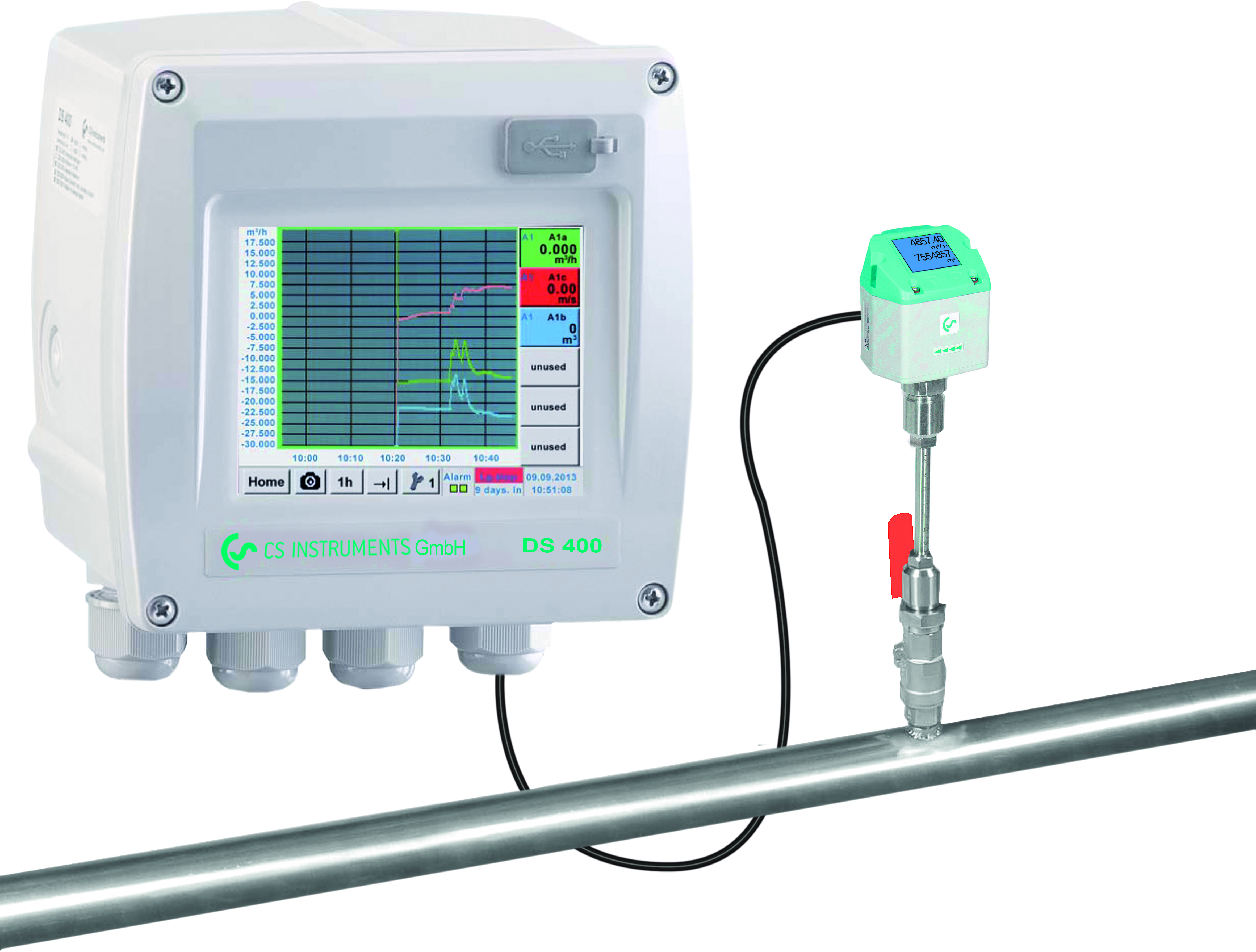 Датчик DS 400. Расходомерные пневматические измерительные приборы. Va 570. Traffic Flow monitoring.